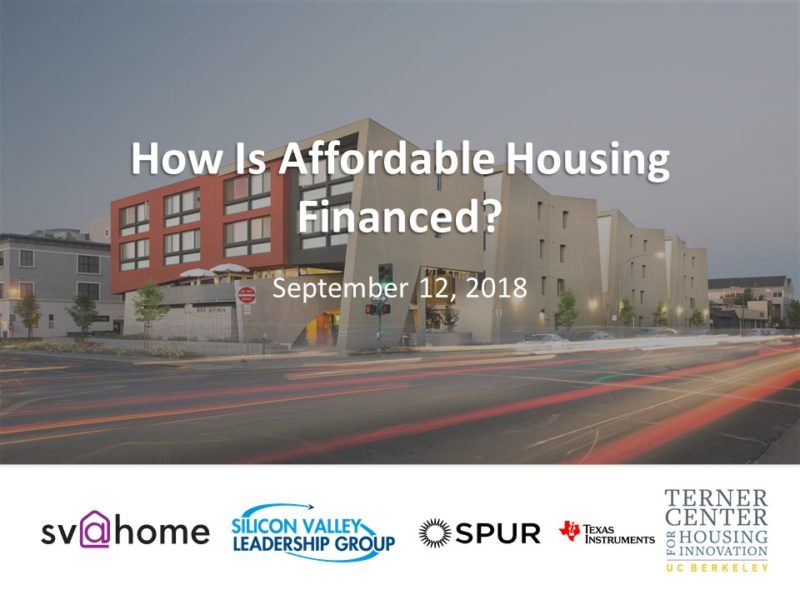 Affordable Housing 101: How Is Affordable Housing Financed