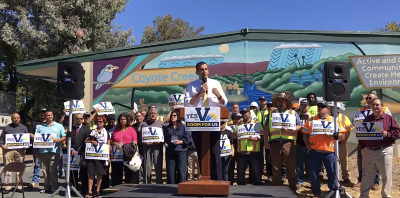 San Jose Mayor Sam Liccardo launches bid to raise $450 million to help build affordable housing for city residents.