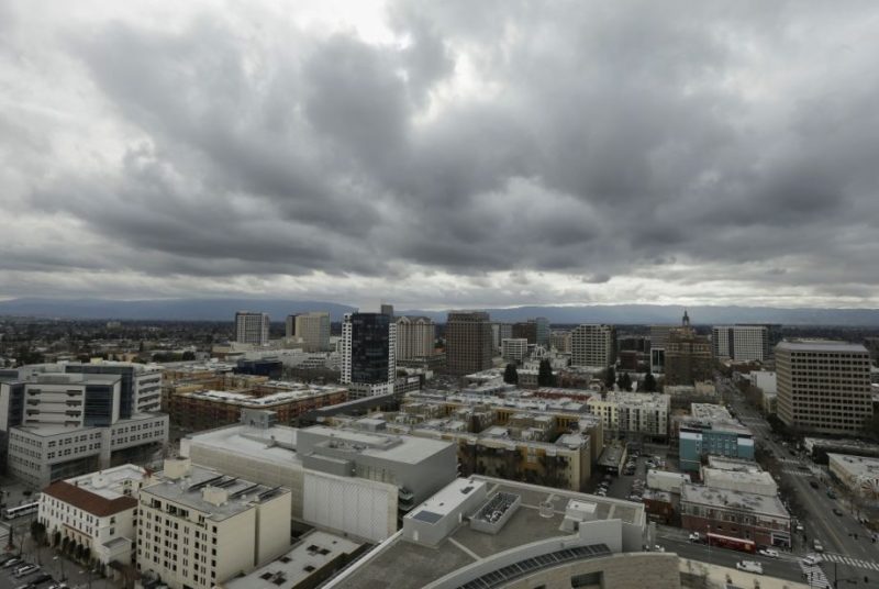 San Jose skyline courtesy Jeff Chiu, Associated Press