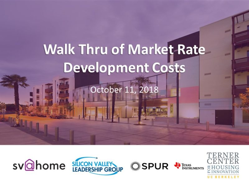 Affordable Housing 101: A Walk Through of Market Rate Development Costs