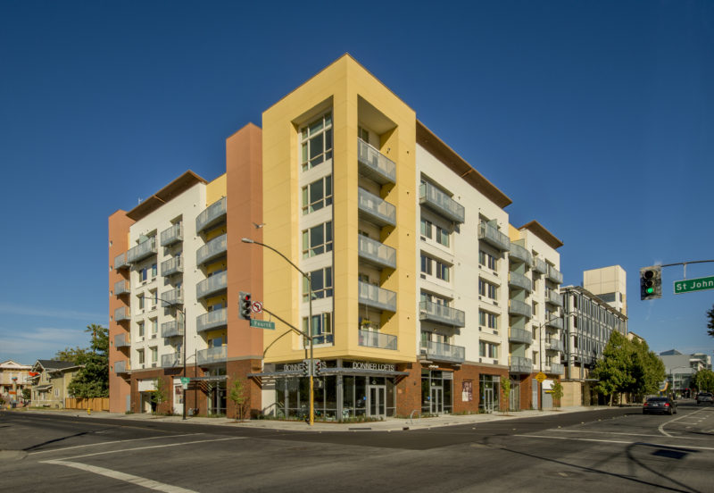 Donner Lofts in San Jose is an affordable housing development with 21 units affordable to ELI households and 80 to VLI households.