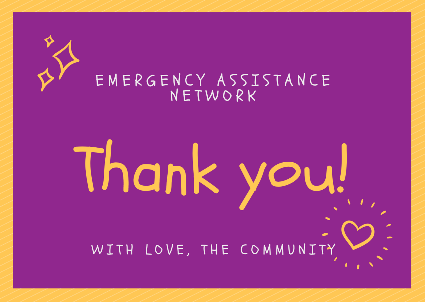 Emergency Assistance Network SV Home