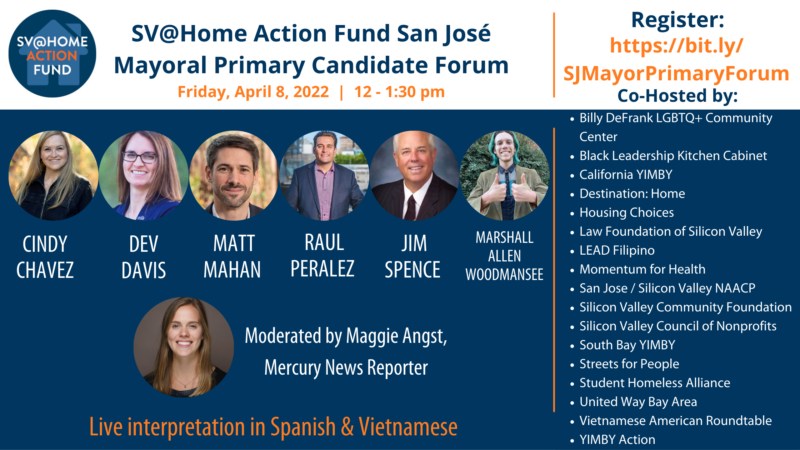 San Jose Mayoral candidate forum