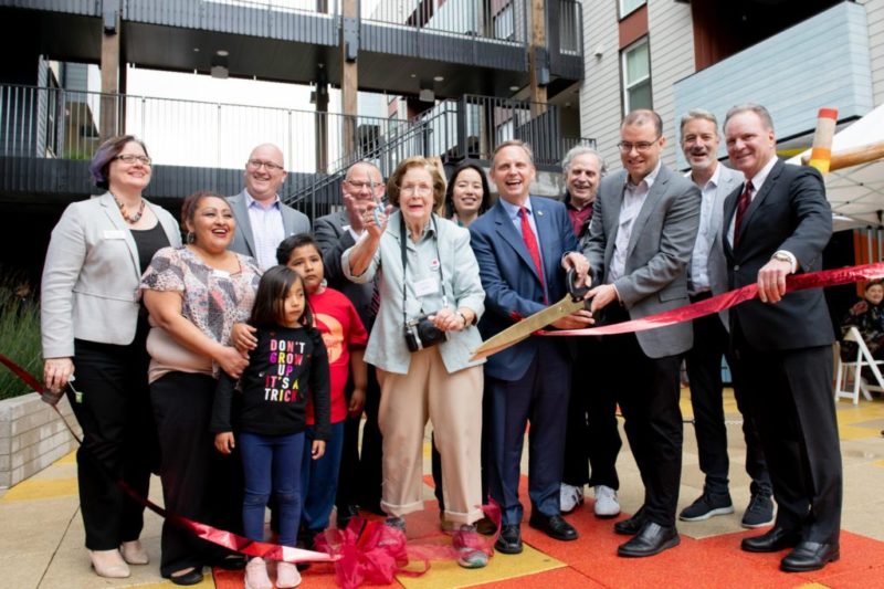 Grand Opening of Edwina Benner Plaza, a Development of MidPen Housing and an official event of SV@Home’s 2019 Affordable Housing Week
