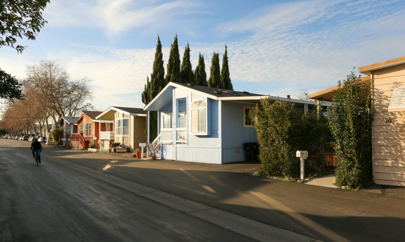 The Mountain View City Council voted to remove the exemption from its mobile home rent control ordinance that allowed park owners an opportunity to create their own agreements with residents in place of following the ordinance. Photo by Sammy Dallal